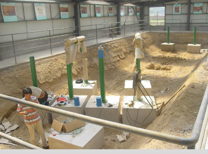 北京西王路村斷裂帶裂縫監測